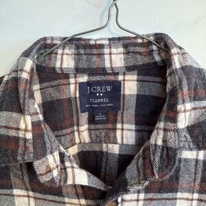 J. Crew Plaid Flannel Shirt